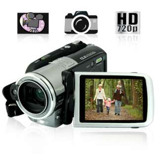 High Definition Camcorder (720P) 3 inch flip out LCD view screen 5x 