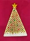Christmas Tree Jewels Crystals Signed JJ Pin  