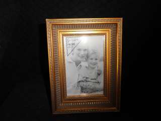 NEW, gold framed photo frame, from Green Tree Gallery 4 x 6  