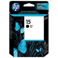 Hewlett Packard HP 15 BLACK OEM Ink printer Cartridge NEW SEALED 