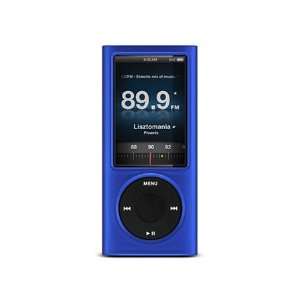  iPod Nano 5th Generation Rubberized Shield Hard Case Blue 