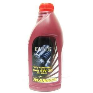   Elite Fully Synthetic SAE 5W 30 Motor Oil 1L (0.264gal) Automotive