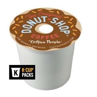 24 Coffee People Donut Shop Medium Roast Keurig Coffee Pods Cups K 