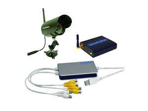   Recording System with 1 Outdoor/Indoor Wireless Camera   Night Vision
