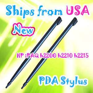 New 2pcs PDA Stylus for HP iPAQ h2200 h2210 h2215  