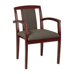    Office Star SON 971 CHY 220 Accent Chair, Cherry