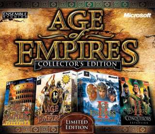 Age of Empires (Collectors Edition) PC *NEW* 659556517687  