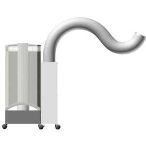   HEPA Air Purifier With Flexible Suction Duct