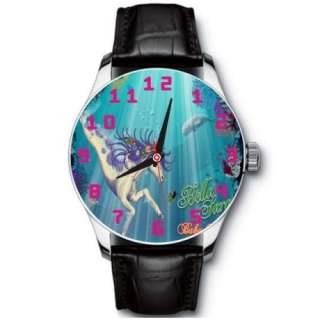 New Underwater Sea Horse Stainless Wristwatch Wrist Watch  