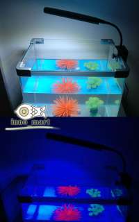   Mode Display 48 LED 8 Blue 40 White Fish Tank Aquarium Lamp NEW  