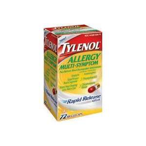  Tylenol Allergy Multi Symptom   72 Rapid Release GelCaps 