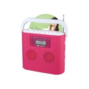  RCD224 Portable CD AM/FM Radio   Pink