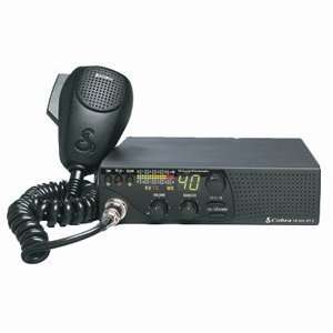  COBRA 18 WX ST II CB RADIO 40 CHANNEL 10 NOAA 9 MIC CORD 