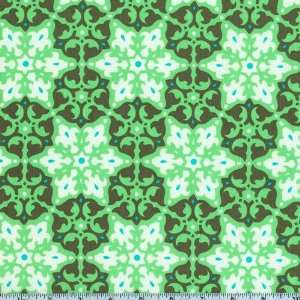  Amy Butler Daisy Chain Mosaic Green Fabric By The Yard amy_butler 