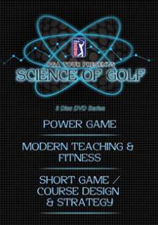 The Science Of Golf Swing Instruction 3 DVD Set NEW Aid  