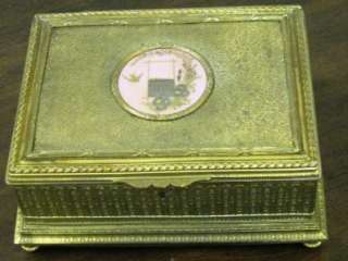 Antique French Jewelry Box of the Napoleon Aesthetic  