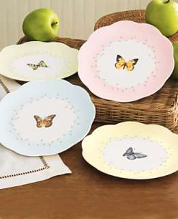 Lenox Butterfly Meadow Dessert Plates, Set of 4   Lenox Butterfly 