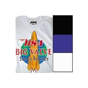  Metro Racing Vintage T Shirts   BSA Big Valve Medium Black 