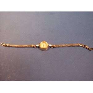 Vintage 14 KT. Gold, 17 Jewels, Bulova Ladies Wrist Watch 