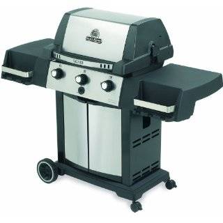   King 986554 Signet 20 Liquid Propane Gas Grill, Stainless Steel/Black
