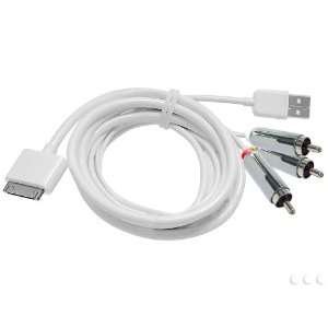 Cable Composite Made for All Apple iPods, Apple iPhones, & Apple iPads 