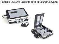 USB 2.0 Tape Cassette to  Audio Sound Capture Converter Portable 