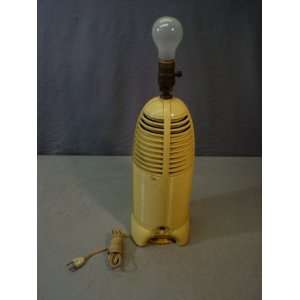    Vintage 1930s Art Deco Bakelite Radio Lamp 