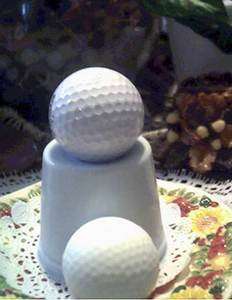 Silicone GOLF BALL Soap Candle Mold Molds  