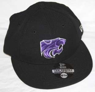 New Era Kansas State Baseball Cap Hat 5950 KSU Sz 6 7/8  