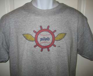Seattle PILOTS 1969 Throwback Retro Logo T Shirt Small  