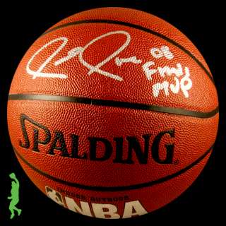 PAUL PIERCE 08 FINALS MVP SIGNED AUTO NBA SPALDING BASKETBALL BALL 