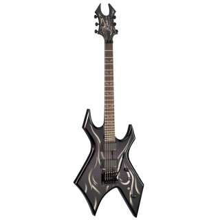 The BC Rich Kerry King Wartribe 6 Warlock Electric Guitar Transparent 