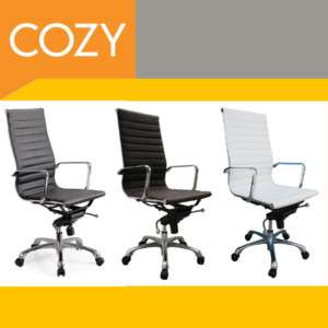 Comfy High Back Swivel Computer Office Executive Chair  