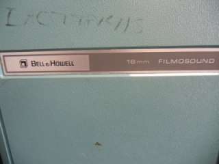 Bell Howell 1585 16MM Filmosound Movie Film Projector  