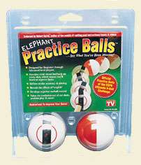   PRACTICE BALLS ~ PRACTICE BILLIARD BALLS ~ PRACTICE POOL BALLS  