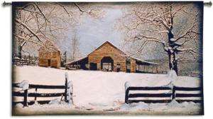 Bob Timberlake Tapestry Wall Hanging Winters Gift Snow  