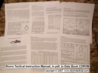   Range Precision Rifle Sniper Data Book StromTactical Range Card  