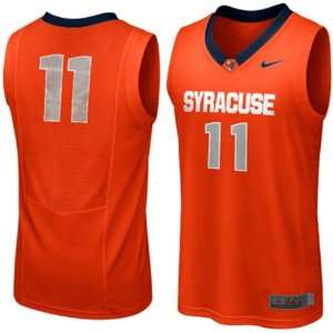   Orange Nike #11 Orange Youth Basketball Jersey