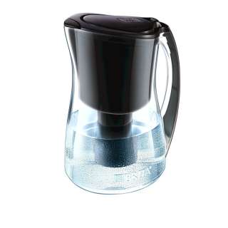 Brita 8 Cup Marina Black Pitcher Filtration System With 1 Filter 