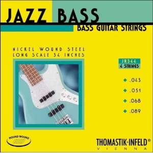  Thomastik Infeld Bass Guitar Strings Jazz Round Wound 4 