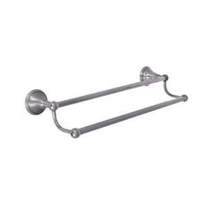   Pewter Bathroom Accessories 18 Double Towel Bar