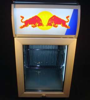 Counter top RED BULL BABY COOLER w/Dimming Lights  22H X 11.5W X 13 