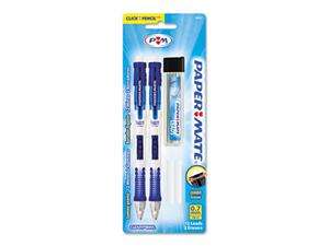 Paper Mate Clear Point Mechanical Pencil, 0.70 mm, Assorted, 2/Set