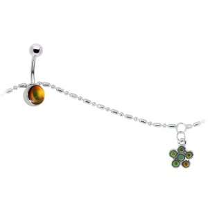  True Mood Flower Belly Chain Jewelry