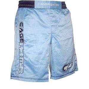 CAGE FIGHTER BLUE MMA FIGHT SHORTS  