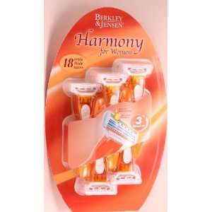 Berkley & Jensen Harmony for women 18 triple blade razors (18 ct)