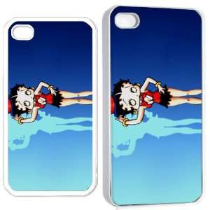  betty boop ve4 iPhone Hard 4s Case White Cell Phones 