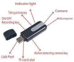   DVR USB U Disk Flash Driver Spy Camera Audio Video Record Webcam DVR