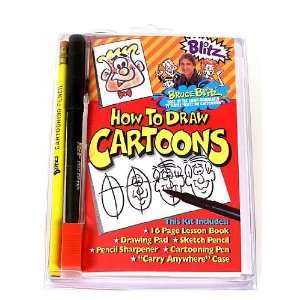  Blitz How to Draw Cartoons Kit travel size cartooning kit 