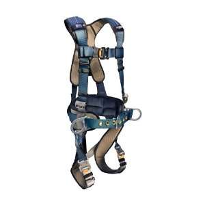  Vest Style Full Body Harness, Extra Large, Blue/Navy